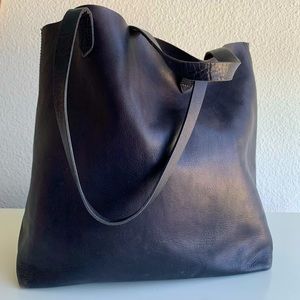 RARE Navy Blue Madewell Transport Tote